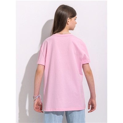 футболка 1ДДФК4512001; светло-розовый14 / Девушка-босс