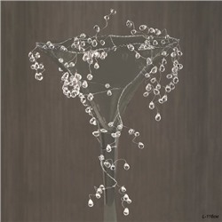 Цветок декоративный стеклярус 116 см / SA13553-1 /уп 400/
