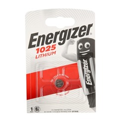 УЦЕНКА Батарейка литиевая Energizer, CR1025-1BL, 3В, блистер, 1 шт.