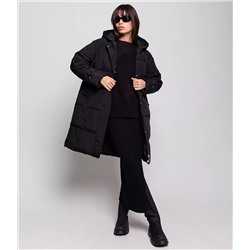 Пальто #КТ018, черный