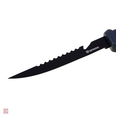 Нож разделочный филейный, с чехлом, 27, 3см, нерж.сталь, пластик, ПВХ