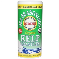 Maine Coast Sea Vegetables, Organic, морские приправы, морские водоросли в гранулах, 1,5 унции (43 г)