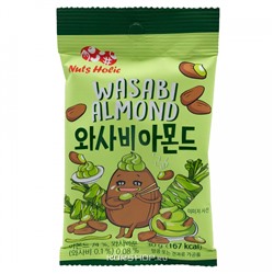 Миндаль в глазури со вкусом васаби Wasabi Almond, Корея, 30 г Акция