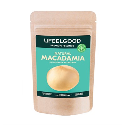 Макадамия очищенная / Macadamia Ufeelgood, 50 г