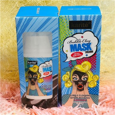 Пузырьковая маска для лица Karite Bubble Clay Mask 105ml (106)