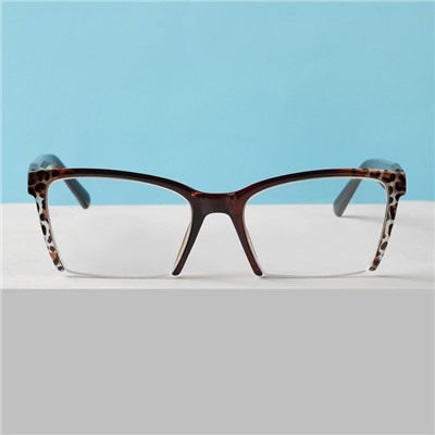 Готовые очки Восток 6636, цвет коричневый,отгибающаяся дужка, +1,75