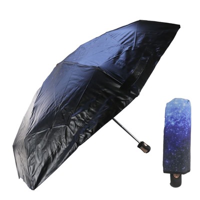 Зонт Автоматический Универсальный синего цвета размер см 23x6х5