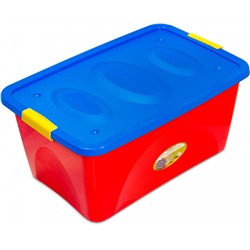 Ящик для игрушек 44л "Пиколо" на колесиках
