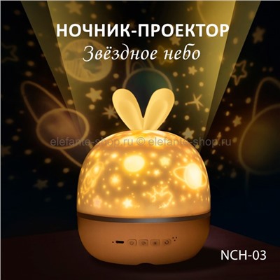 Ночник-проектор Dream Rotating Projection Lamp NCH-032 (TV)