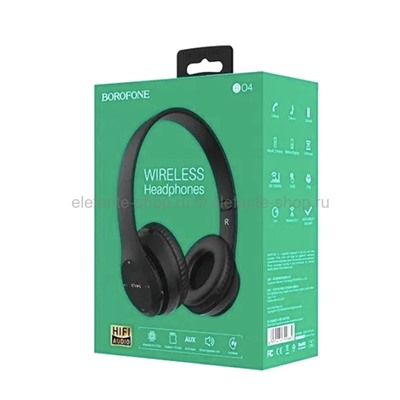 Беспроводные наушники Borofone Wireless Headphones BO4 Black (15)