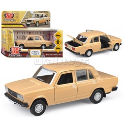 Машина металл LADA "Ваз-2105" 1997 12 cm, (двери, багаж) инерц.