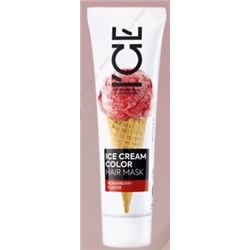 NATURA SIBERICA Маска для волос тонирующая Cranberry flavor тон клюквенно-красный ICE Cream Color 100 мл