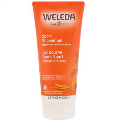 Weleda, Спортивный гель для душа, 200 мл (6,8 жидк. унции)