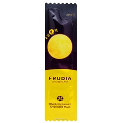 Питательная ночная маска для лица с черникой и медом Frudia, Корея, 5 мл. Срок до 18.06.2024.Распродажа