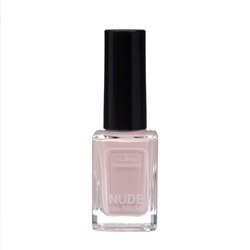 Лак для ногтей с эффектом геля NUDE collection, тон 233, пудровый, 12 мл