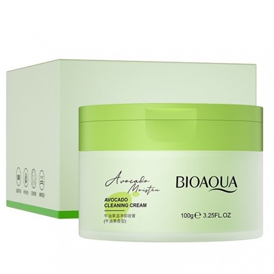 Очищающий гидрофильный бальзам для снятия макияжа Bioaqua Avocado Cleansing Cream