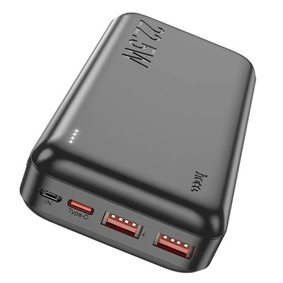 Внешний аккумулятор Hoco J101A PD QC (повр. уп.) 20000mAh Micro/Type-C/USB*2/Type-C (black)