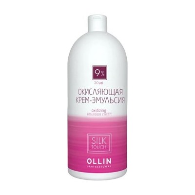 OLLIN silk touch 9% 30vol. Окисляющая крем-эмульсия 1000мл
