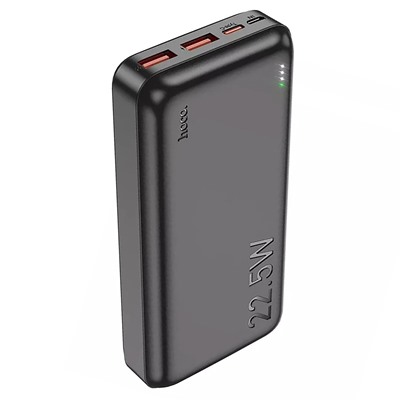 Внешний аккумулятор Hoco J101A PD QC (повр. уп.) 20000mAh Micro/Type-C/USB*2/Type-C (black)