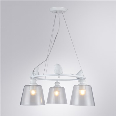 Подвесная люстра Arte Lamp PASSERO A4289LM-3WH