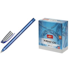 Ручка шариковая масляная Trio DC tinted синяя 0.7мм (722465) Unimax