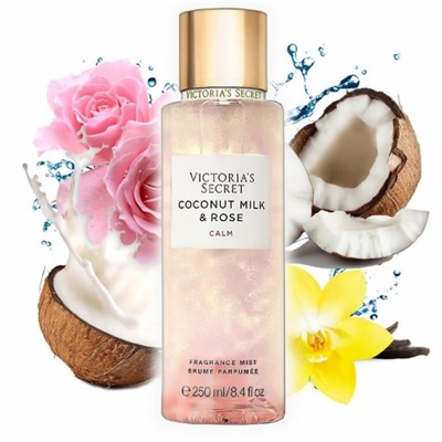 Парфюмированный спрей для тела Victoria's Secret Coconut Milk & Rose Calm Shimmer