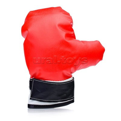 Детский боксерский набор Перчатки + Лапа 2 (фиксация руки в лапе перчаткой)