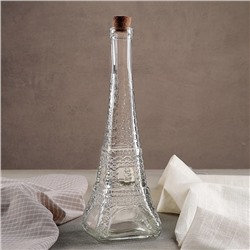 Бутылка стеклянная для соусов и масла «Париж», 350 мл, h=27 см