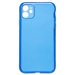 Чехол-накладка - SC344 для "Apple iPhone 11" (transparent/blue) (232065)