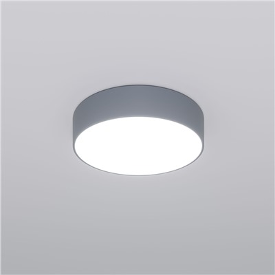 Потолочный светодиодный светильник с регулировкой яркости и цветовой температуры 90318/1 серый