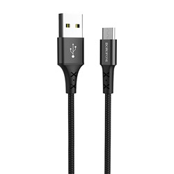 Кабель USB - micro USB Borofone BX20  100см 2,4A  (black)