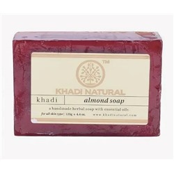 Khadi Almond Soap / Кхади "Миндальное " Мыло 125г.