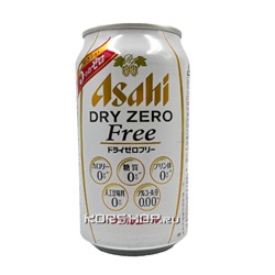 Пиво безалкогольное Dry Zero Free Asahi, Япония, 350 мл. Срок до 30.04.2024.Распродажа
