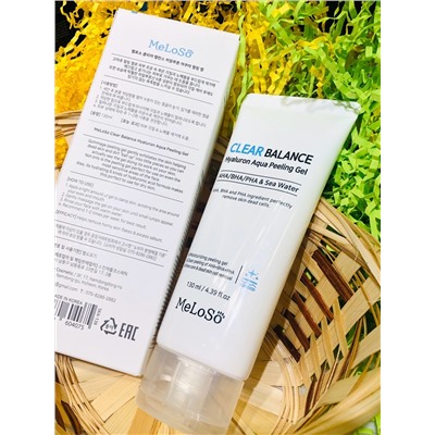 Пилинг гель MeLoSo Clear Balance Hyaluron Aqua Peeling Gel