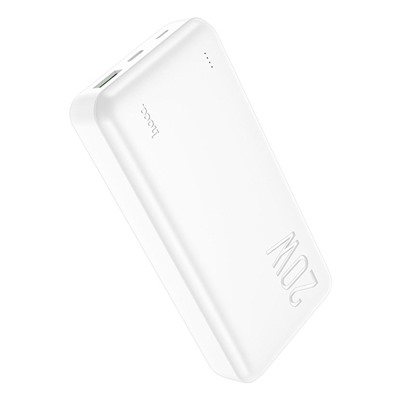 Внешний аккумулятор Hoco J87A PD QC 20000mAh Micro/Type-C/USB/Type-C (white)