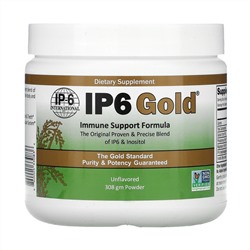 IP-6 International, IP6 Gold, Immune Support Formula Powder, Unflavored, 308 g