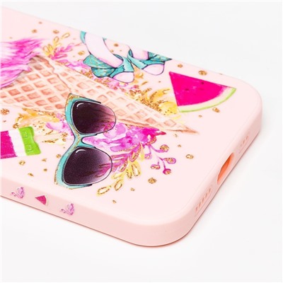 Чехол-накладка - SC246 для "Apple iPhone 12 Pro" (003) (pink)