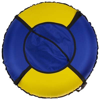 Тюбинг-ватрушка, диаметр чехла 110 см, цвета МИКС